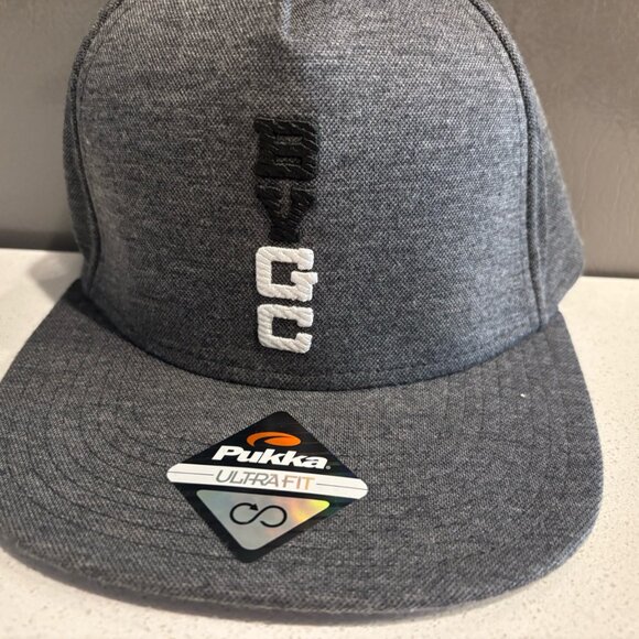 Pukka Gray Snapback Hat – BYGC Embroidered Logo (Never Worn) - Picture 2 of 3